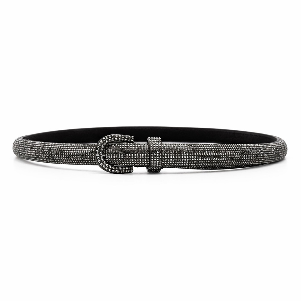 Primark Shimmering Gunmetal Women's Belt